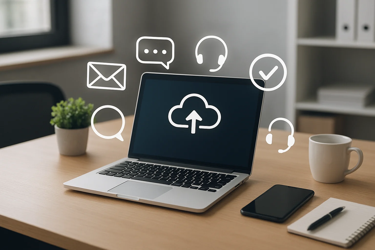 Gestión de electrónicos y servicios de comunicaciones efectivos